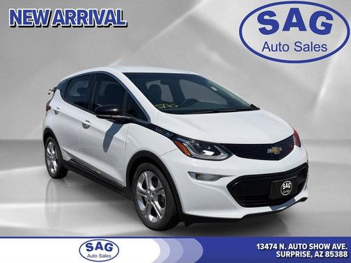 Summit White 2020 Chevrolet Bolt EV FWD LT