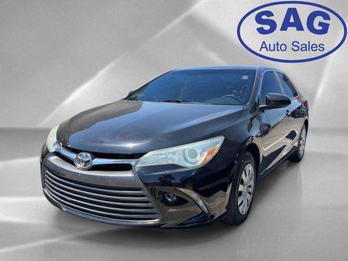 Midnight Black Metallic 2016 Toyota Camry LE