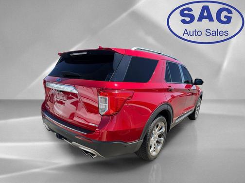 Rapid Red Metallic Tinted Clearcoat 2020 Ford Explorer Platinum