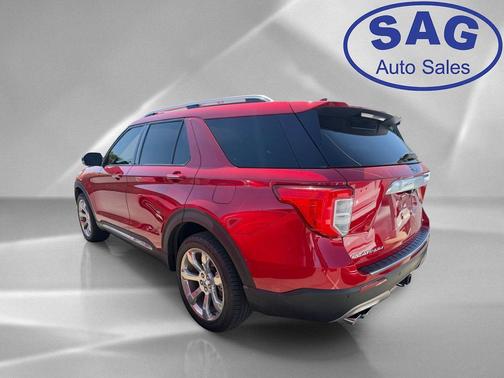 Rapid Red Metallic Tinted Clearcoat 2020 Ford Explorer Platinum