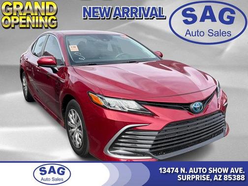 Ruby Flare Pearl 2021 Toyota Camry LE