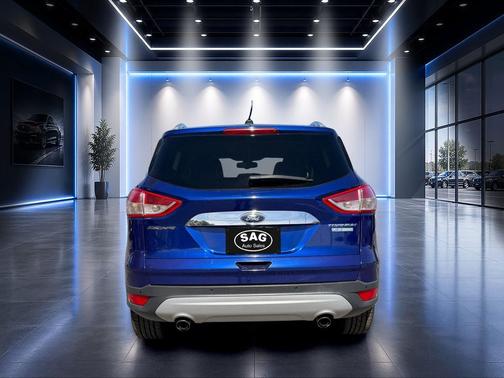 Deep Impact Blue 2016 Ford Escape Titanium