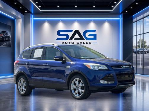 Deep Impact Blue 2016 Ford Escape Titanium
