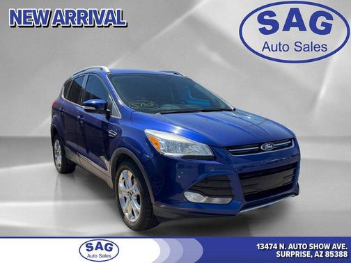Deep Impact Blue 2016 Ford Escape Titanium