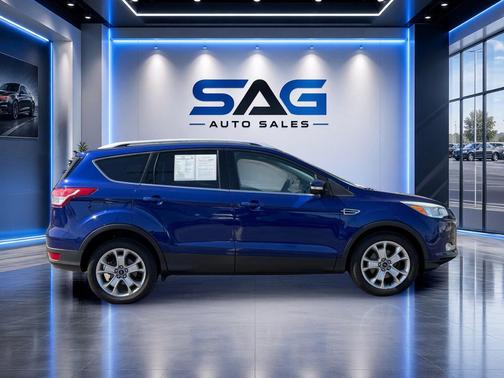 Deep Impact Blue 2016 Ford Escape Titanium