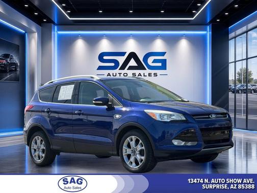 Deep Impact Blue 2016 Ford Escape Titanium