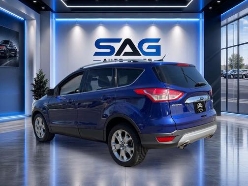 Deep Impact Blue 2016 Ford Escape Titanium