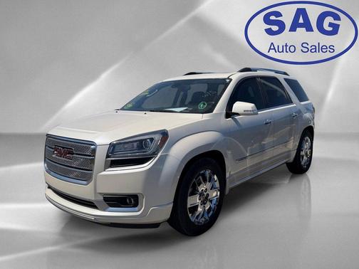 White Diamond Tricoat 2014 GMC Acadia Denali