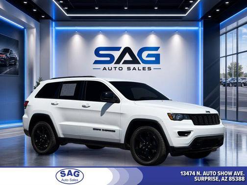 Bright White Clearcoat 2020 Jeep Grand Cherokee Upland
