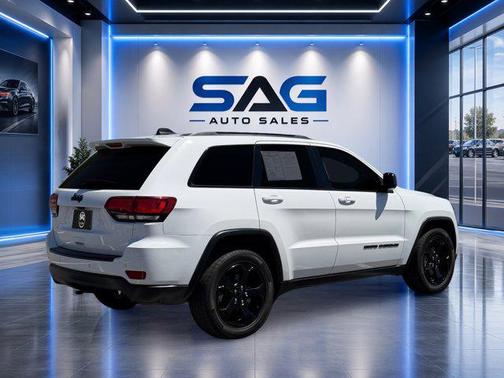 Bright White Clearcoat 2020 Jeep Grand Cherokee Upland