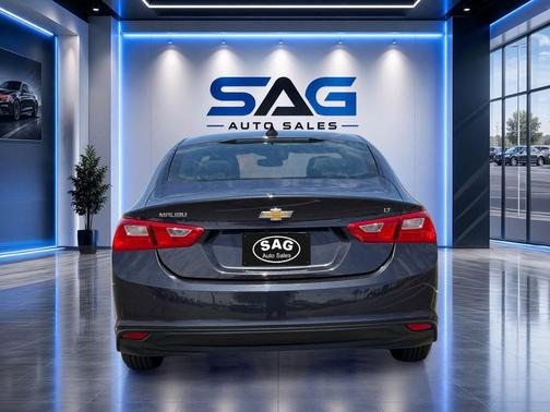 Dark Ash Metallic 2023 Chevrolet Malibu FWD 1LT