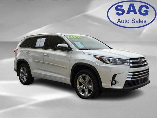 Blizzard Pearl 2018 Toyota Highlander Limited