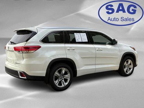 Blizzard Pearl 2018 Toyota Highlander Limited