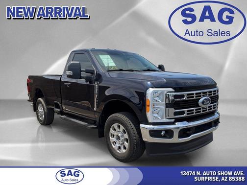 Antimatter Blue Metallic 2023 Ford F-250 XLT