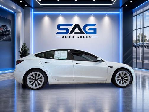 Midnight Silver Metallic 2021 Tesla Model 3 Standard Range Plus