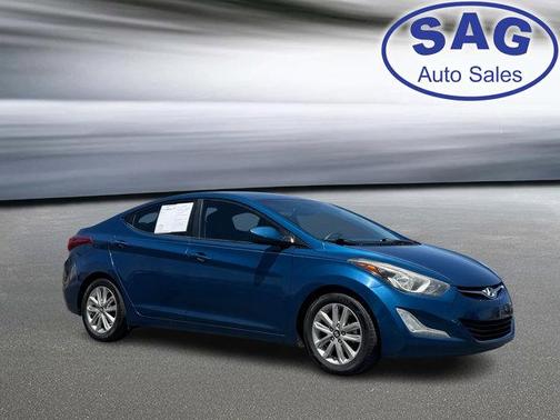 Windy Sea Blue 2015 Hyundai ELANTRA SE