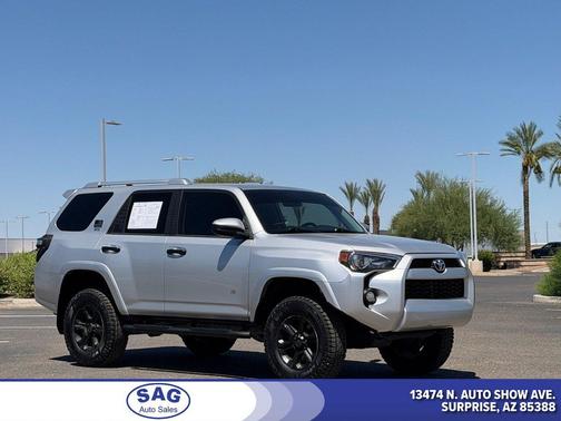 Classic Silver Metallic 2017 Toyota 4Runner SR5