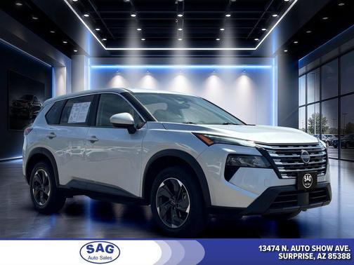 Brilliant Silver Metallic 2025 Nissan Rogue SV