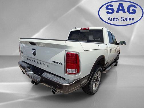 Pearl White 2018 RAM 1500 Longhorn