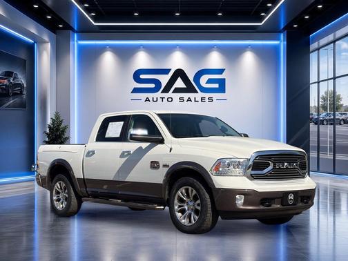 Pearl White 2018 RAM 1500 Longhorn