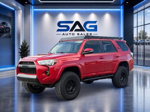 Barcelona Red Metallic 2018 Toyota 4Runner TRD Off Road Premium