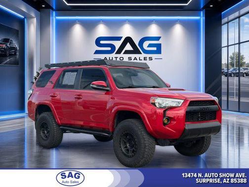 Barcelona Red Metallic 2018 Toyota 4Runner TRD Off Road Premium