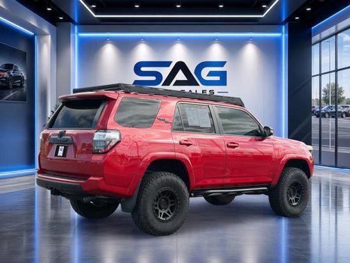 Barcelona Red Metallic 2018 Toyota 4Runner TRD Off Road Premium