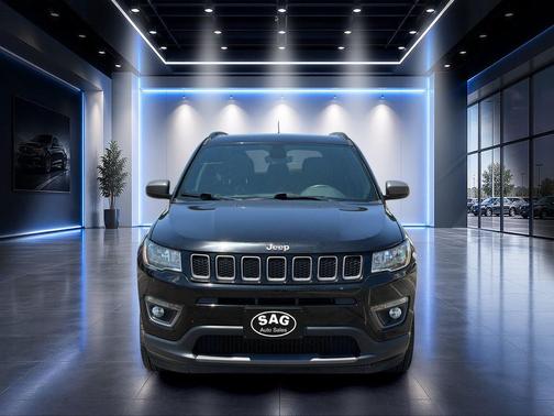 Diamond Black Crystal Pearlcoat 2021 Jeep Compass 80th Special Edition