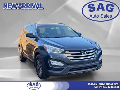Marlin Blue 2015 Hyundai Santa Fe Sport 2.4L
