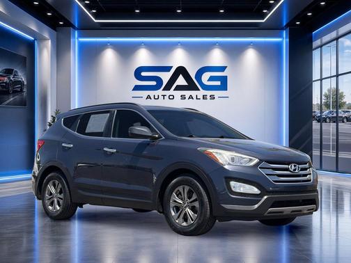 Marlin Blue 2015 Hyundai Santa Fe Sport 2.4L