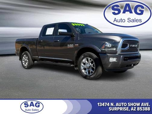Granite Crystal Metallic Clearcoat 2018 RAM 2500 Limited Crew Cab 4x2 6'4' Box