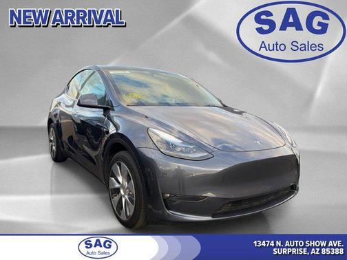 Gray 2023 Tesla Model Y Long Range Dual Motor All-Wheel Drive