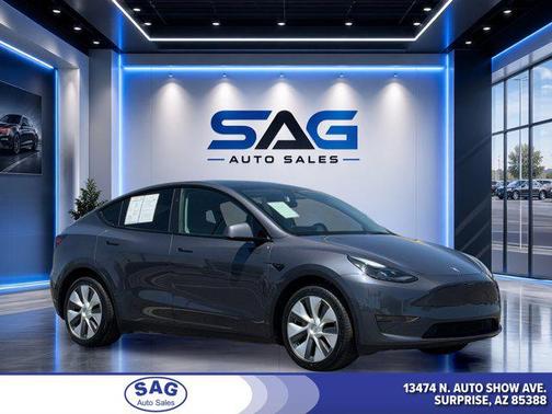 Gray 2023 Tesla Model Y Long Range Dual Motor All-Wheel Drive