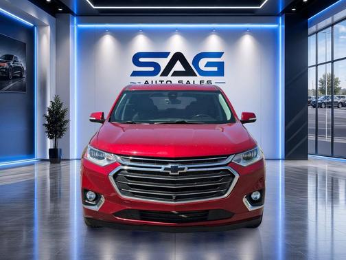 Cajun Red Tintcoat 2021 Chevrolet Traverse Premier