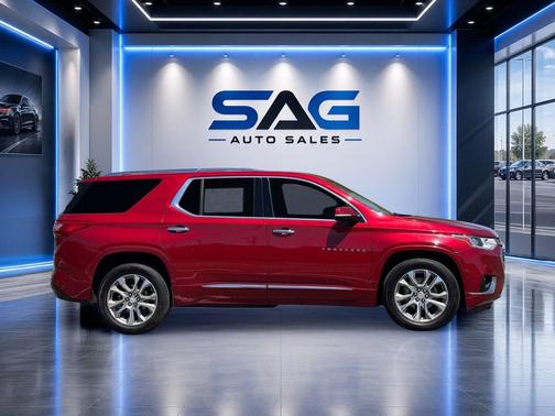 Cajun Red Tintcoat 2021 Chevrolet Traverse Premier