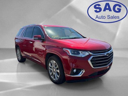 Cajun Red Tintcoat 2021 Chevrolet Traverse Premier