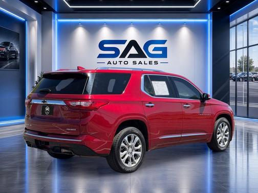 Cajun Red Tintcoat 2021 Chevrolet Traverse Premier