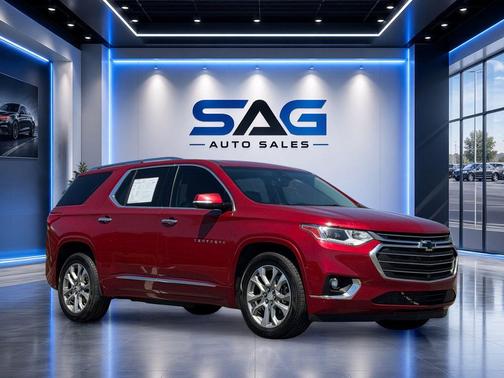 Cajun Red Tintcoat 2021 Chevrolet Traverse Premier