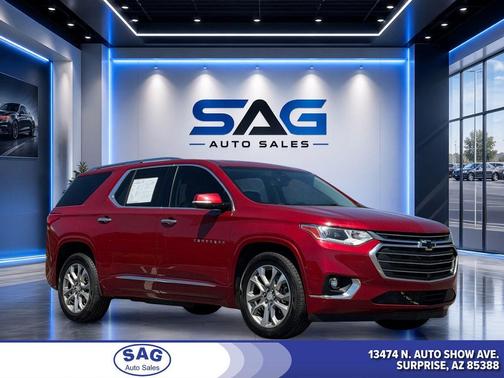Cajun Red Tintcoat 2021 Chevrolet Traverse Premier