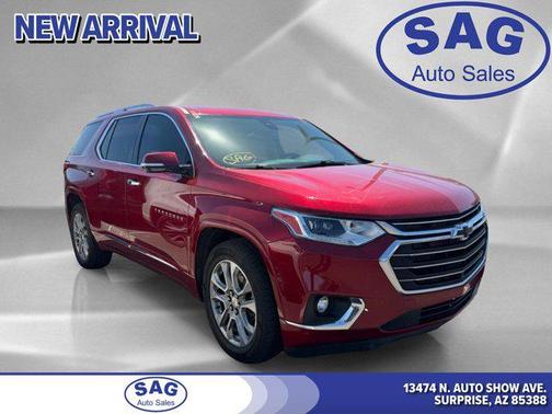 Cajun Red Tintcoat 2021 Chevrolet Traverse Premier