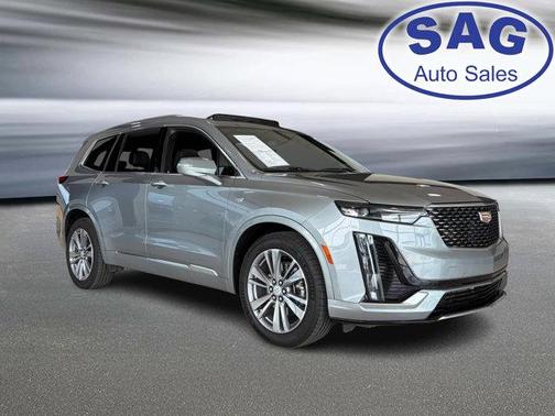 Argent Silver Metallic 2025 Cadillac XT6 Premium Luxury FWD