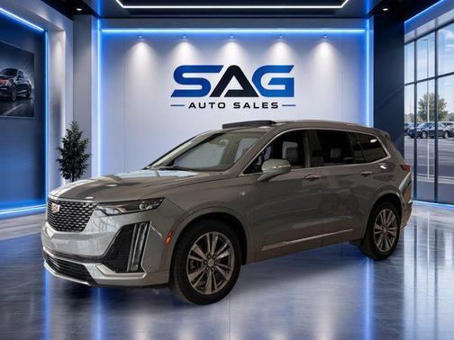 Argent Silver Metallic 2025 Cadillac XT6 Premium Luxury FWD