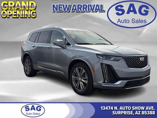 Argent Silver Metallic 2025 Cadillac XT6 Premium Luxury FWD