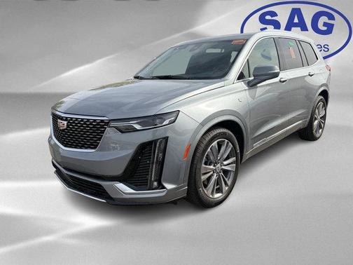 Argent Silver Metallic 2025 Cadillac XT6 Premium Luxury FWD