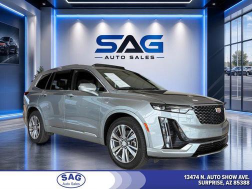 Argent Silver Metallic 2025 Cadillac XT6 Premium Luxury FWD