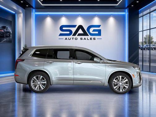 Argent Silver Metallic 2025 Cadillac XT6 Premium Luxury FWD