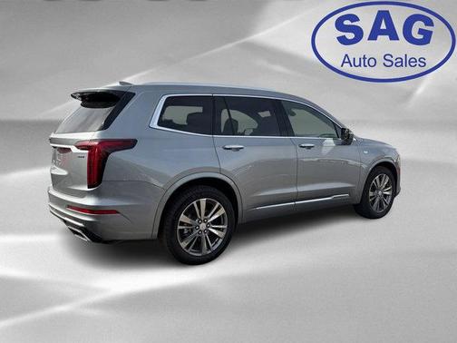 Argent Silver Metallic 2025 Cadillac XT6 Premium Luxury FWD