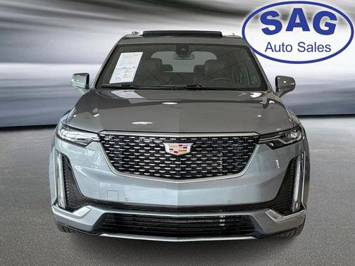 Argent Silver Metallic 2025 Cadillac XT6 Premium Luxury FWD