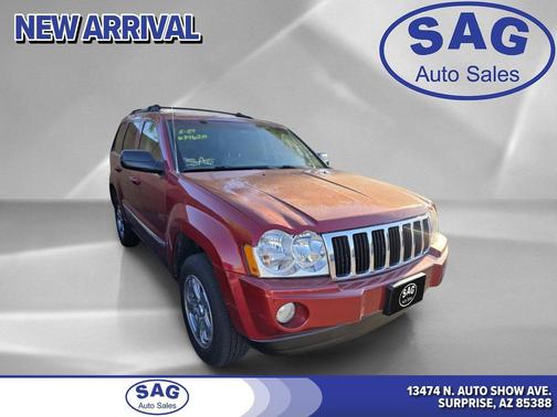 Inferno Red Crystal Pearlcoat 2005 Jeep Grand Cherokee Limited