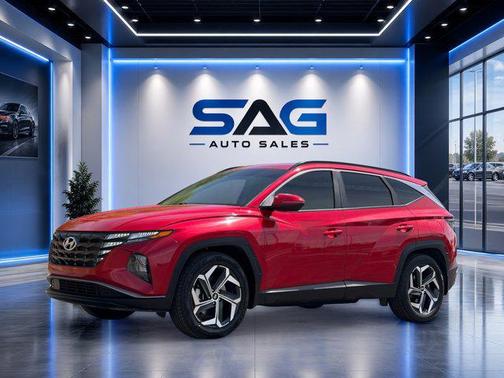 Calypso Red 2022 Hyundai TUCSON SEL